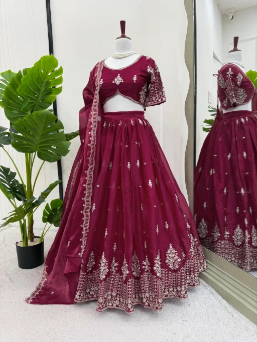 Designer Jimmy Chu Bridesmaid Lehenga Choli