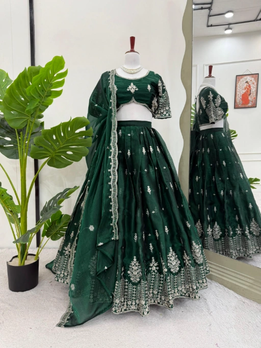 Designer Jimmy Chu Bridesmaid Lehenga Choli