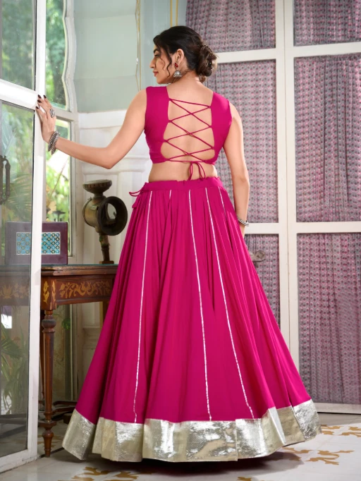Designer Traditional Navratri Chaniya With Stylish Choli