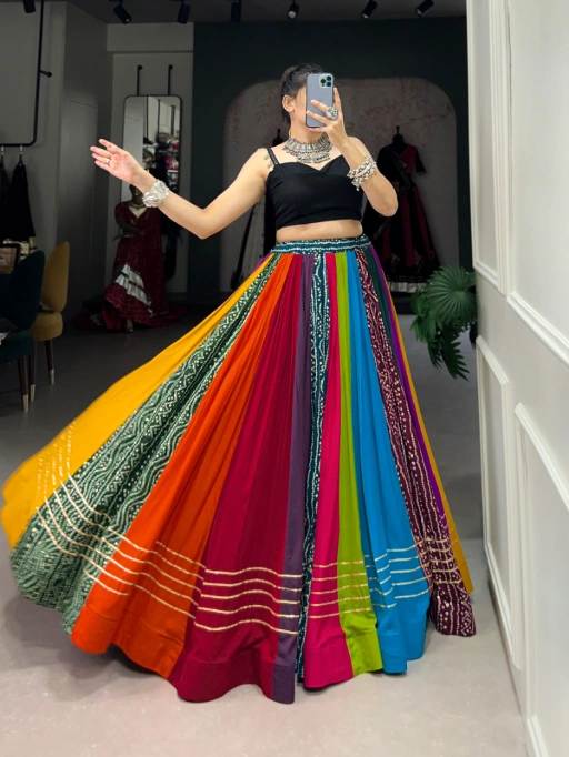 Readymade Multi Color Navratri Chaniya Choli
