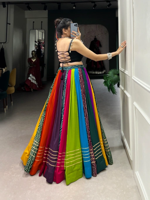 Readymade Multi Color Navratri Chaniya Choli