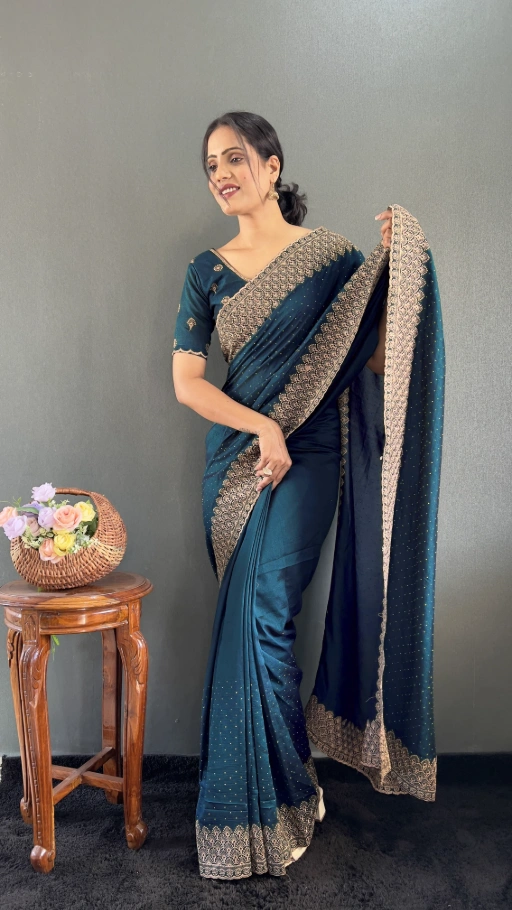 Traditional Ready to Wear Saree For Sangeet