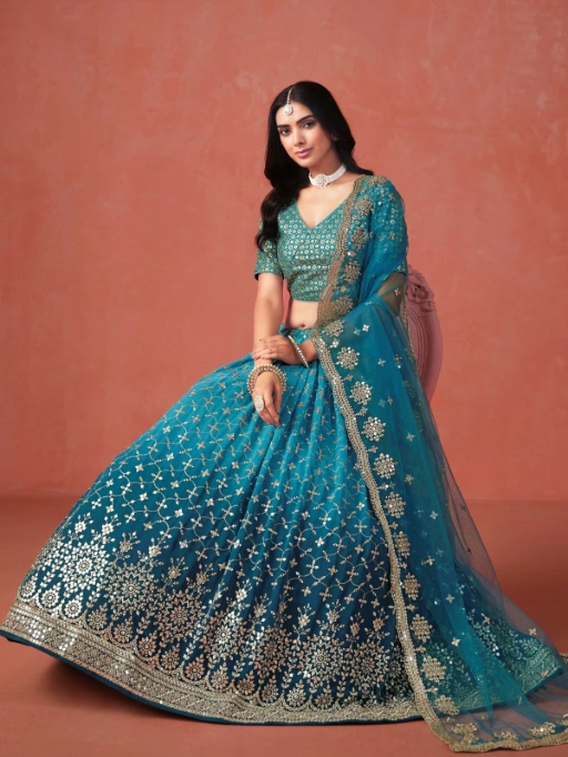 Wedding Wear Expensive Padding Lehenga Choli