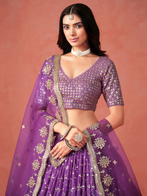 Wedding Wear Expensive Padding Lehenga Choli