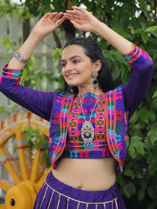 Buy Fancy Katchi Navratri Chaniya Choli With Jacket