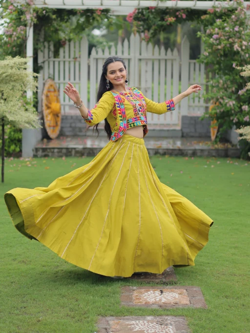 Buy Fancy Katchi Navratri Chaniya Choli With Jacket