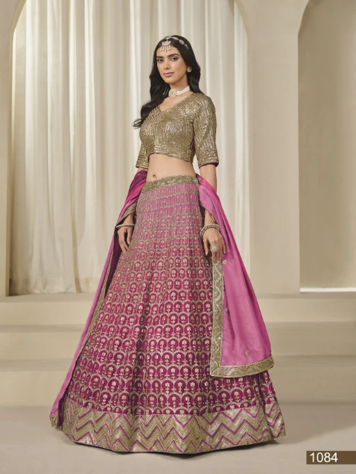 Buy Heavy Sequence Wedding Wear Lehenga Choli