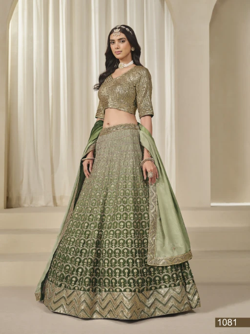 Buy Heavy Sequence Wedding Wear Lehenga Choli