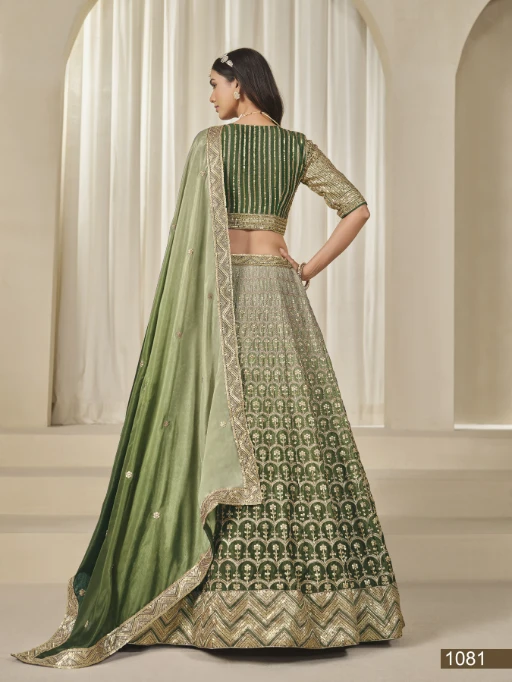 Buy Heavy Sequence Wedding Wear Lehenga Choli