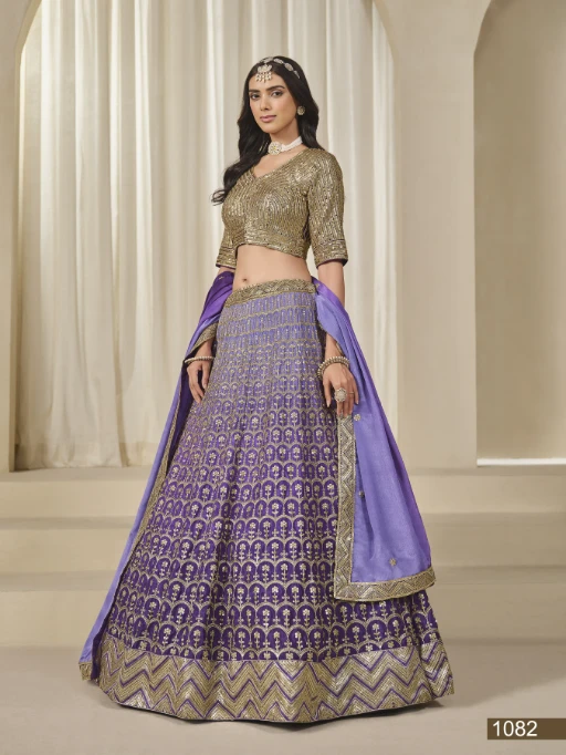 Buy Heavy Sequence Wedding Wear Lehenga Choli