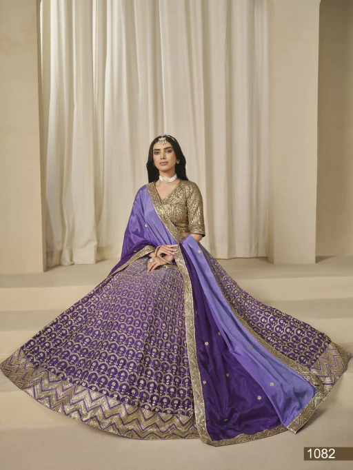 Buy Heavy Sequence Wedding Wear Lehenga Choli