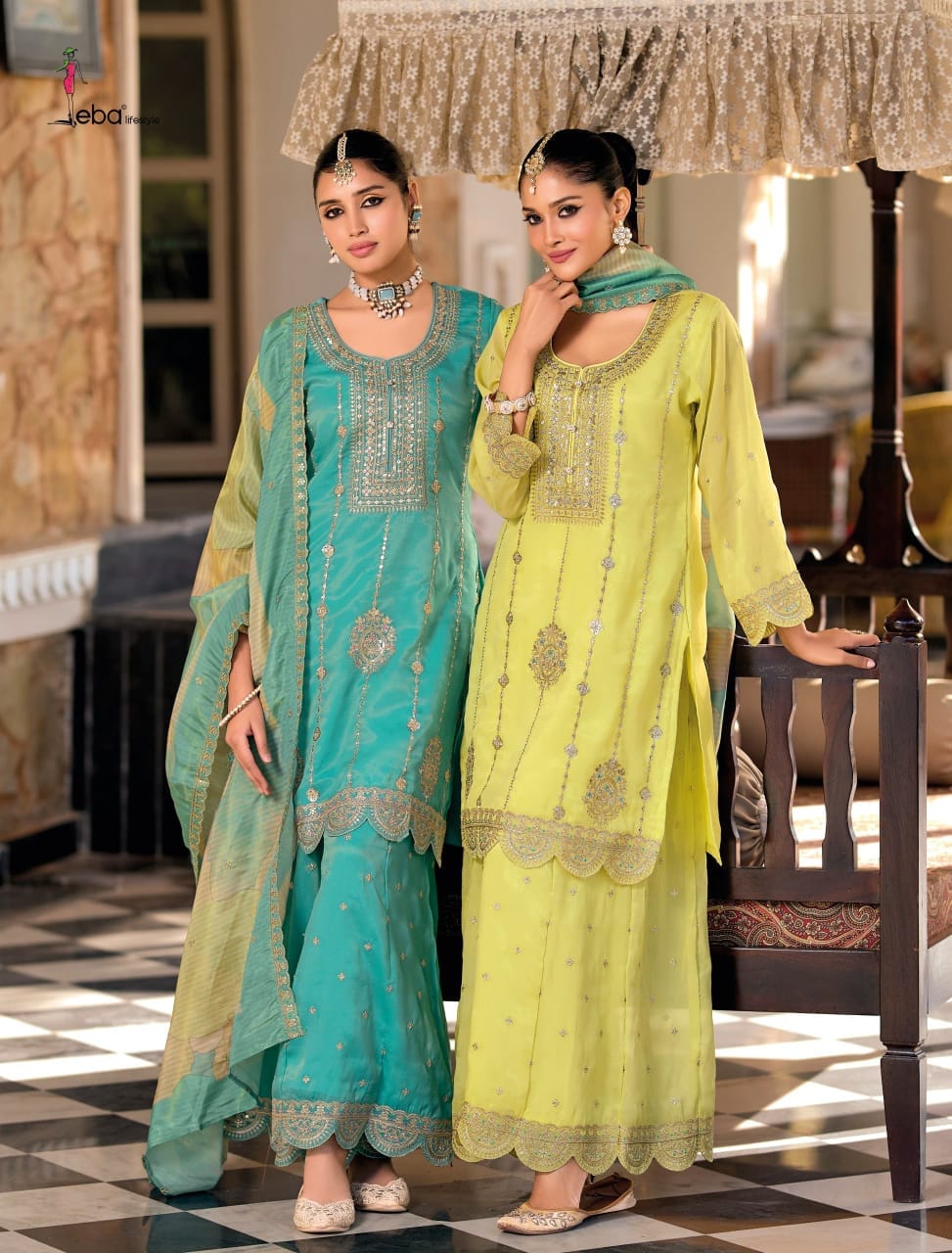 Buy Stylish Readymade Palazzo Suits for Wedding