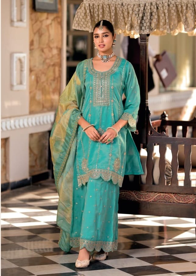 Buy Stylish Readymade Palazzo Suits for Wedding
