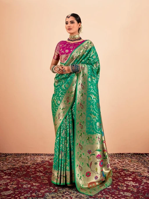Festive Wear Paithani Silk Saree