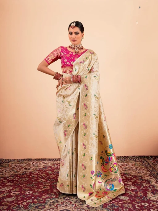 Festive Wear Paithani Silk Saree