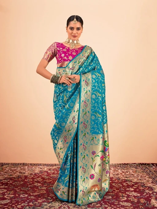 Festive Wear Paithani Silk Saree