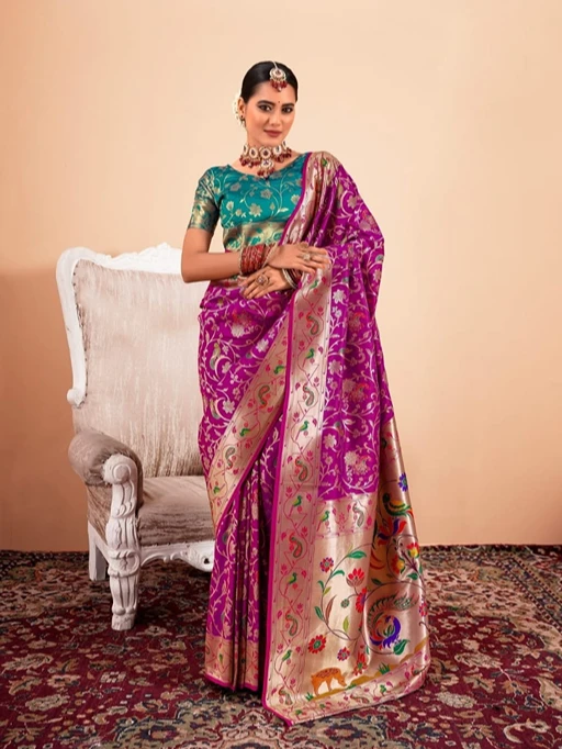 Festive Wear Paithani Silk Saree