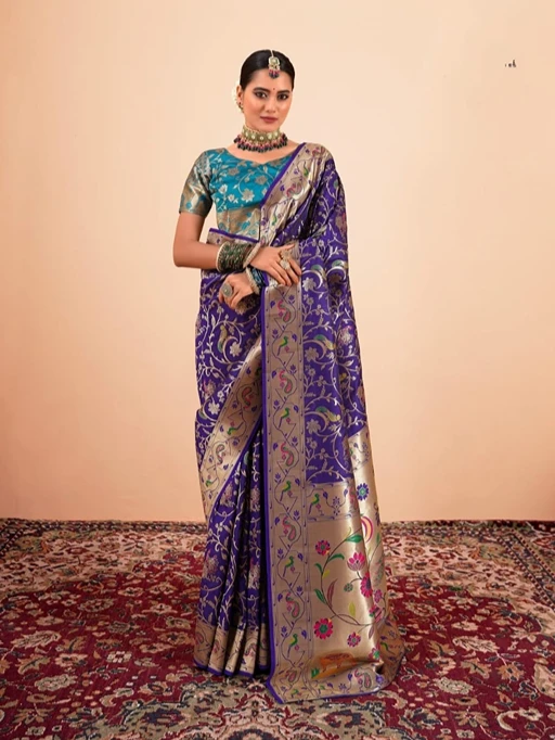 Festive Wear Paithani Silk Saree