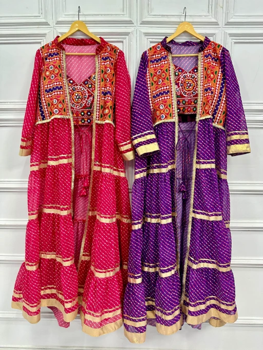 Stylish Navratri Wear Blouse with Shrug