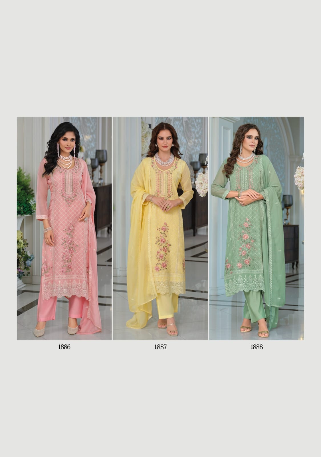 Stylish Pakistani Readymade Straight Suit