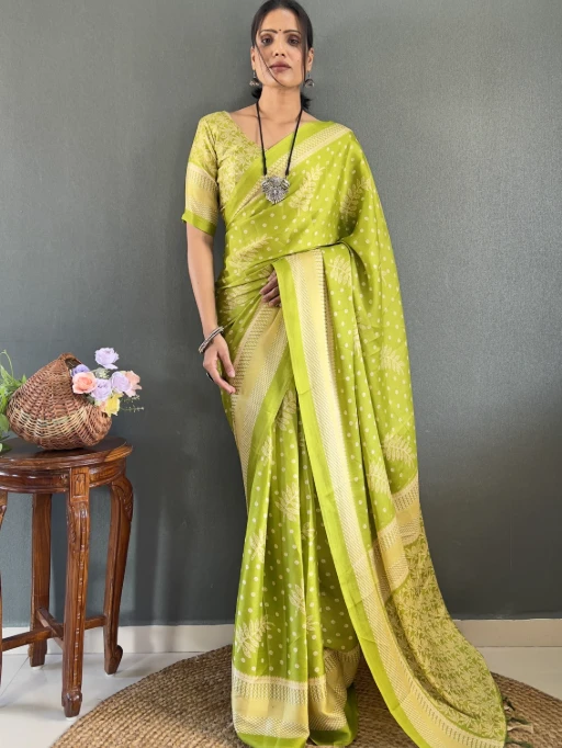 Stylish Printed Ready to Wear Saree