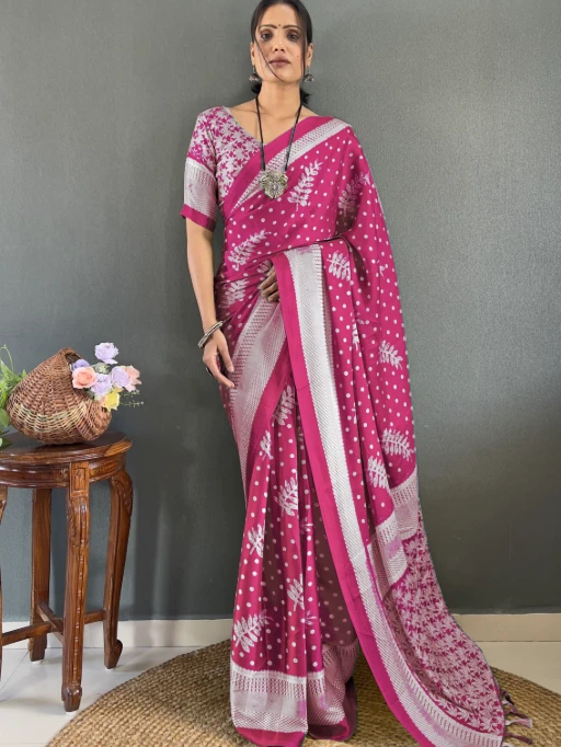 Stylish Printed Ready to Wear Saree