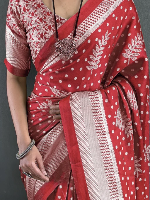 Stylish Printed Ready to Wear Saree
