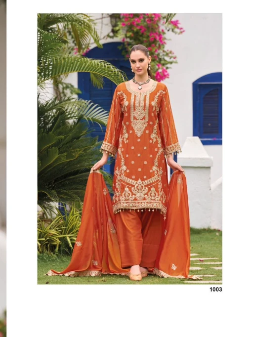 Wedding Wear Farsi Salwar Suit Collections