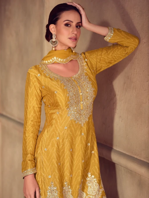 Wedding Wear Sharara Salwar Suits for Women