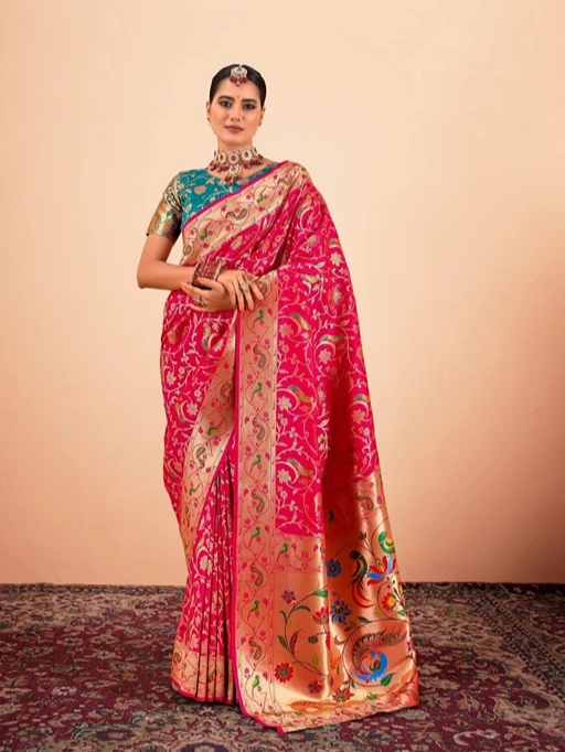 Festive Wear Paithani Silk Saree