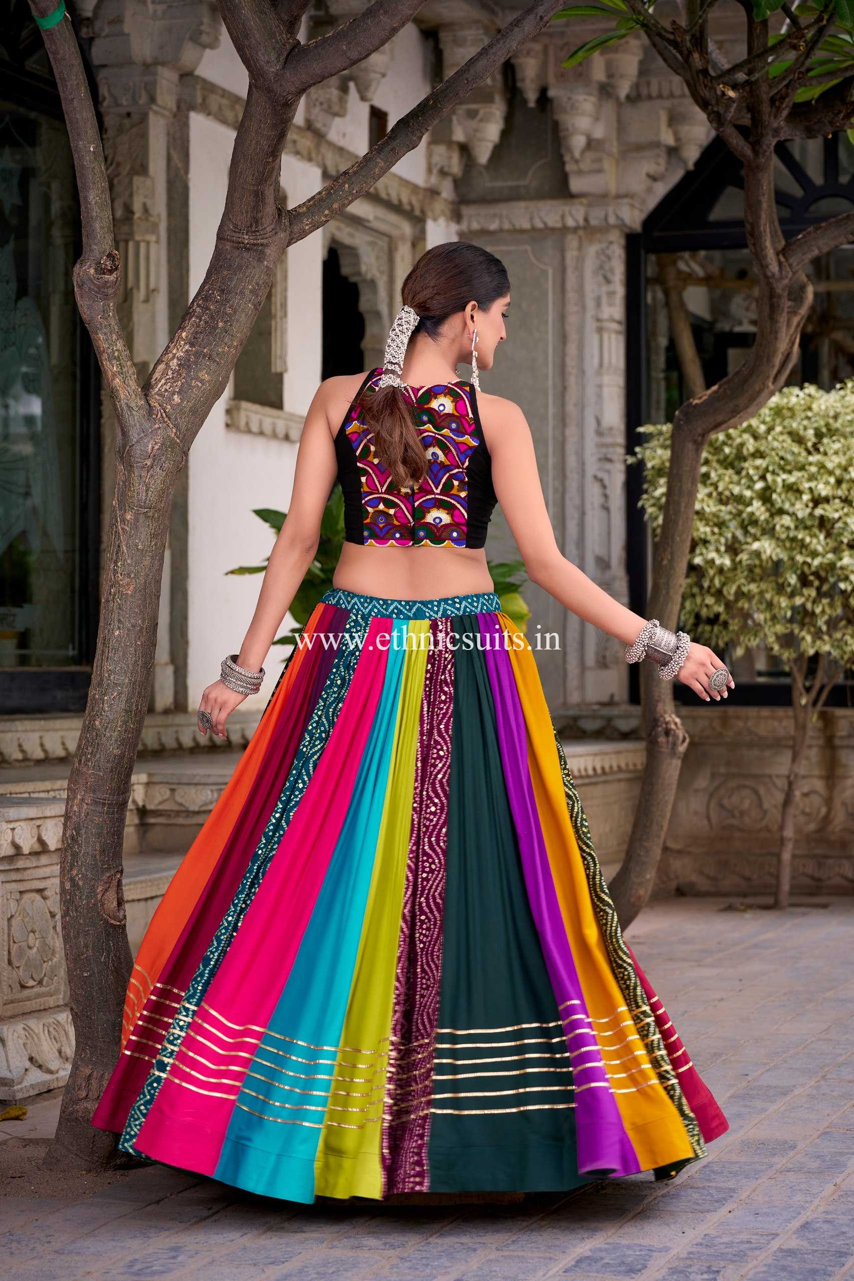 Alia Bhatt Inspired Bandhni Chaniya choli