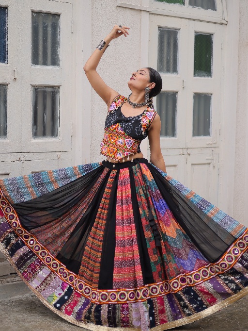 Bandhani Printed Traditional Chaniya Choli