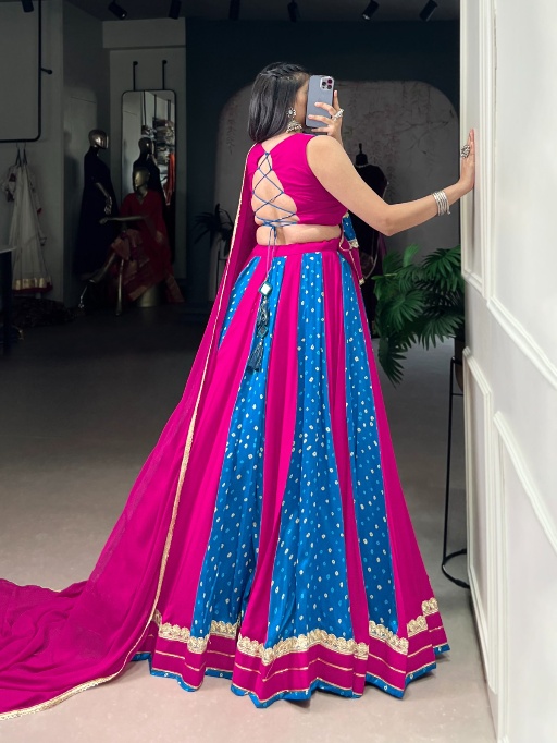 Festive Wear Bandhini Lehenga Choli