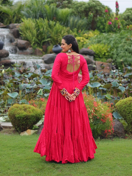Navratri big Flair Gown 2025 Design