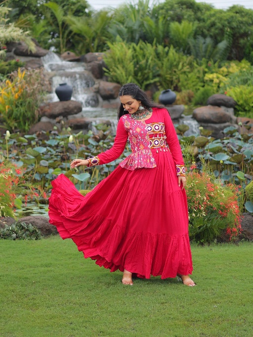 Navratri big Flair Gown 2025 Design
