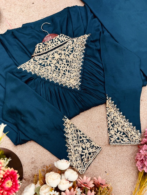 Trending Royal blue Co-Ord Set