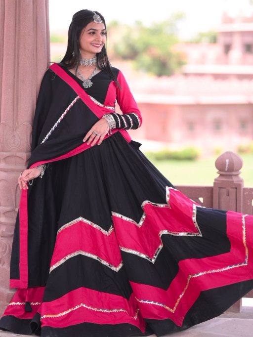 Trending Simple Chaniya Choli for Navratri 2025