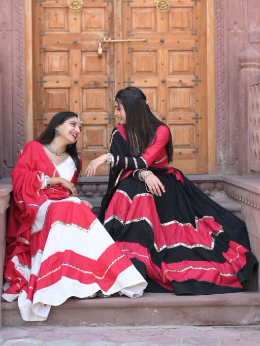 Trending Simple Chaniya Choli for Navratri 2025