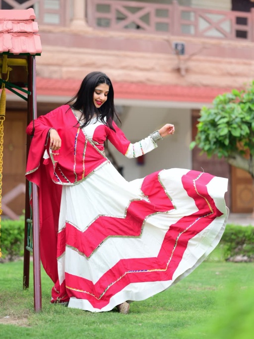 Trending Simple Chaniya Choli for Navratri 2025