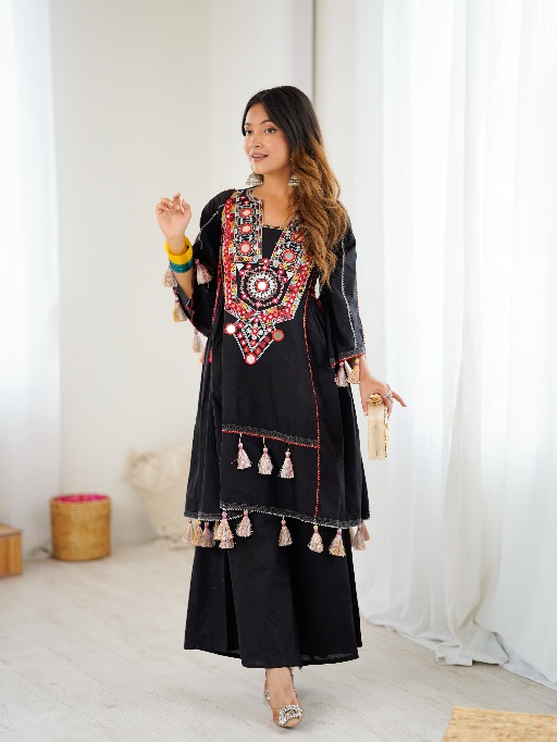 Trendy Co-Ord Sets with Kutchi Work