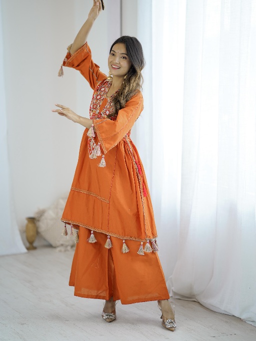 Trendy Co-Ord Sets with Kutchi Work