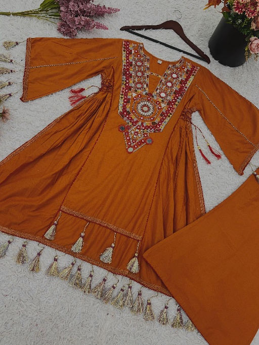 Trendy Co-Ord Sets with Kutchi Work