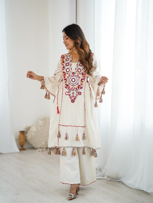 Trendy Co-Ord Sets with Kutchi Work