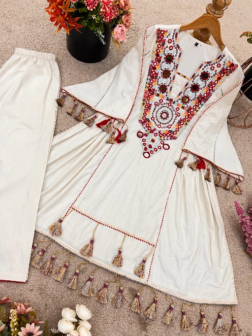 Trendy Co-Ord Sets with Kutchi Work