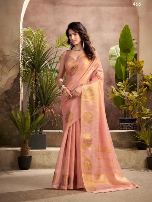 Wedding Tissue Silk Saree for Women