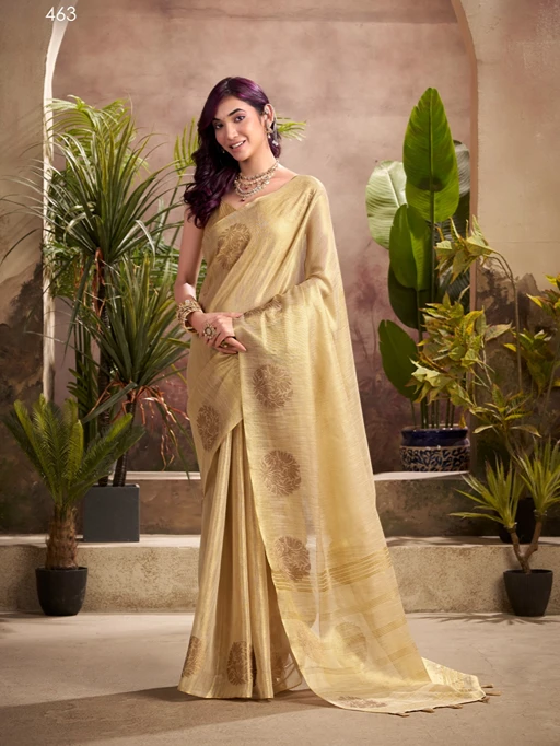 Wedding Tissue Silk Saree for Women