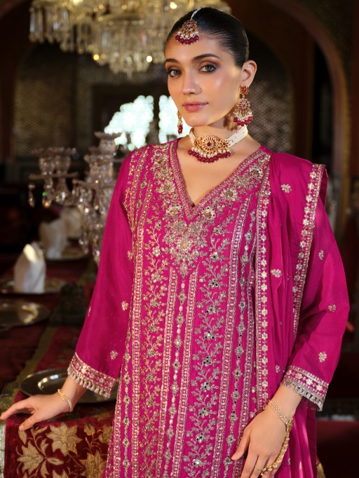 Wedding Wear Pakistani Sharara Suit