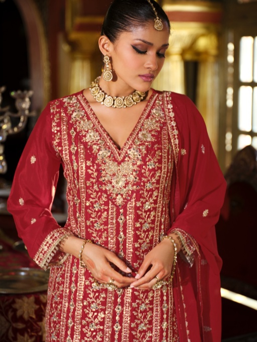 Wedding Wear Pakistani Sharara Suit