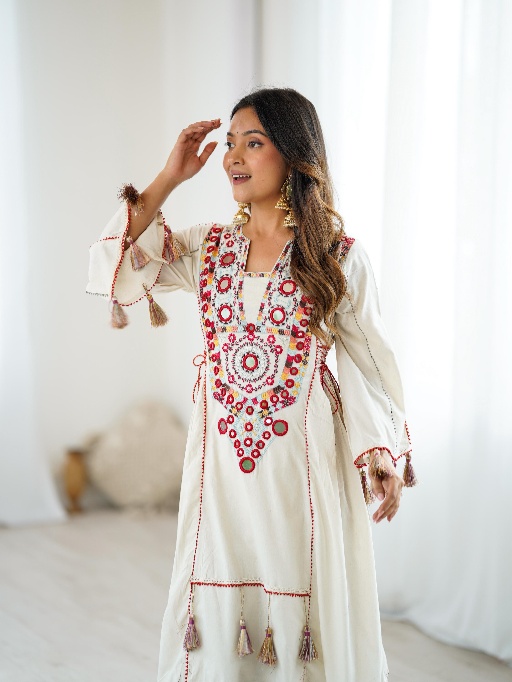 Trendy Co-Ord Sets with Kutchi Work