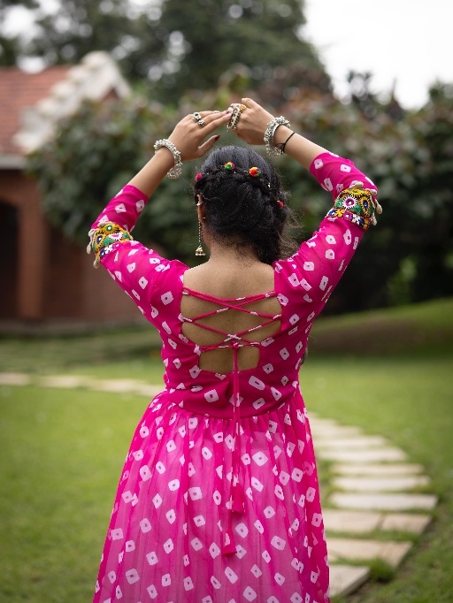 Women Lehenga With Kediya Top for Navratri